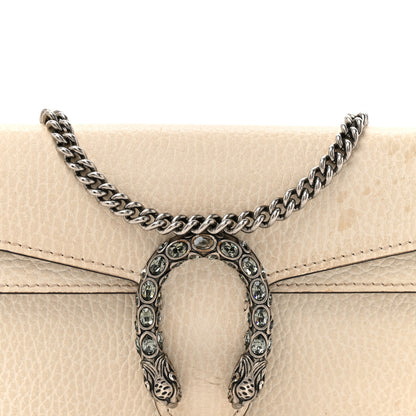 Gucci Dollar Calfskin Crystal Super Mini Dionysus Shoulder Bag Mystic White Black Diamond 7 of 14