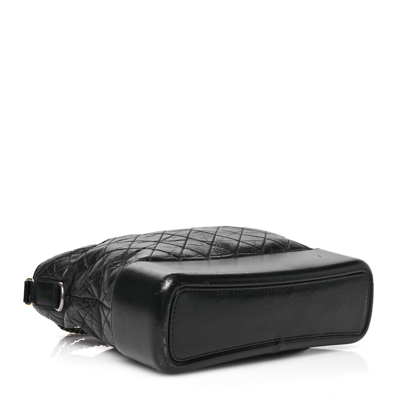 Chanel Aged Calfskin Quilted Large Gabrielle Hobo  Black 4 of 15
