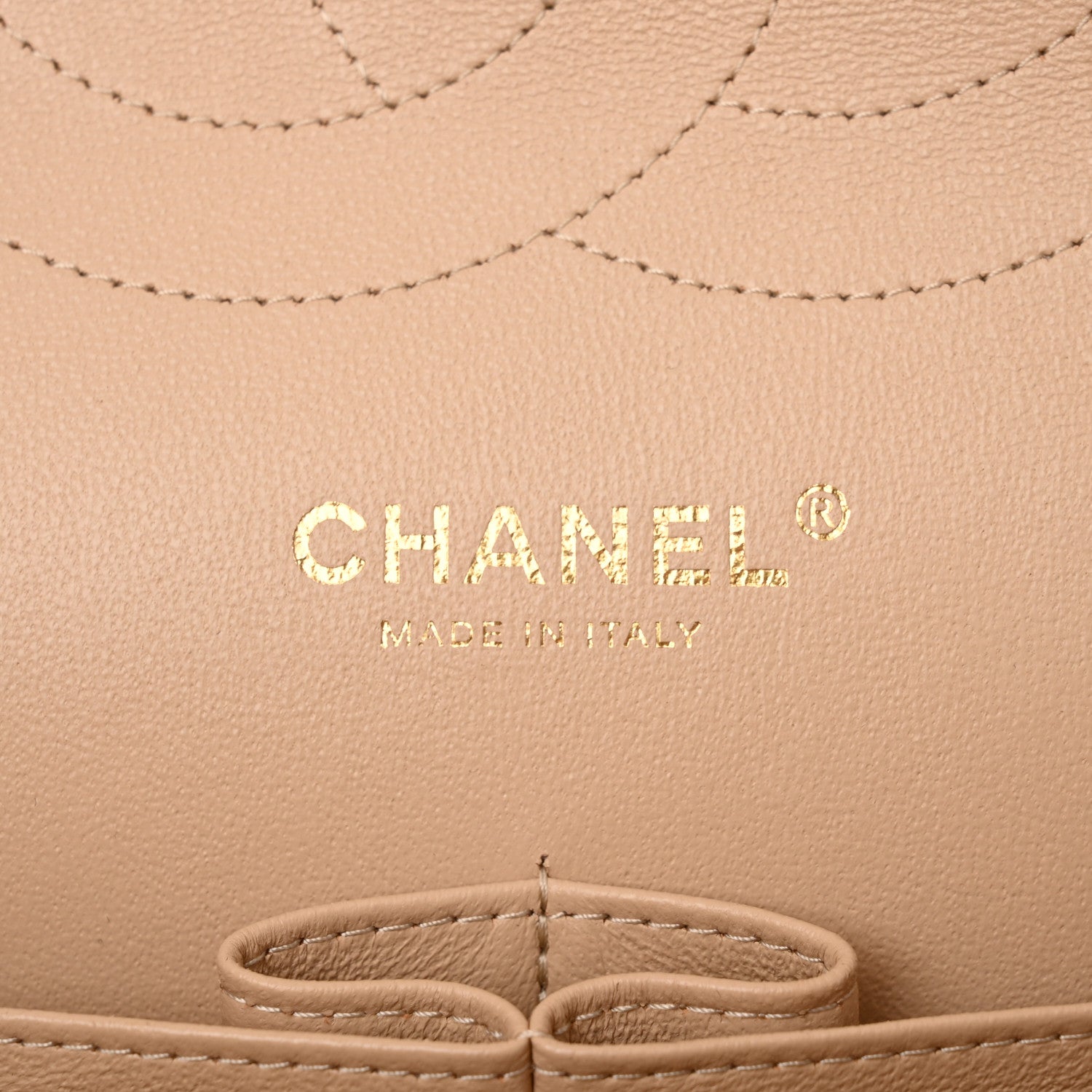 Chanel Caviar Quilted Jumbo Double Flap Beige Clair 6 of 10