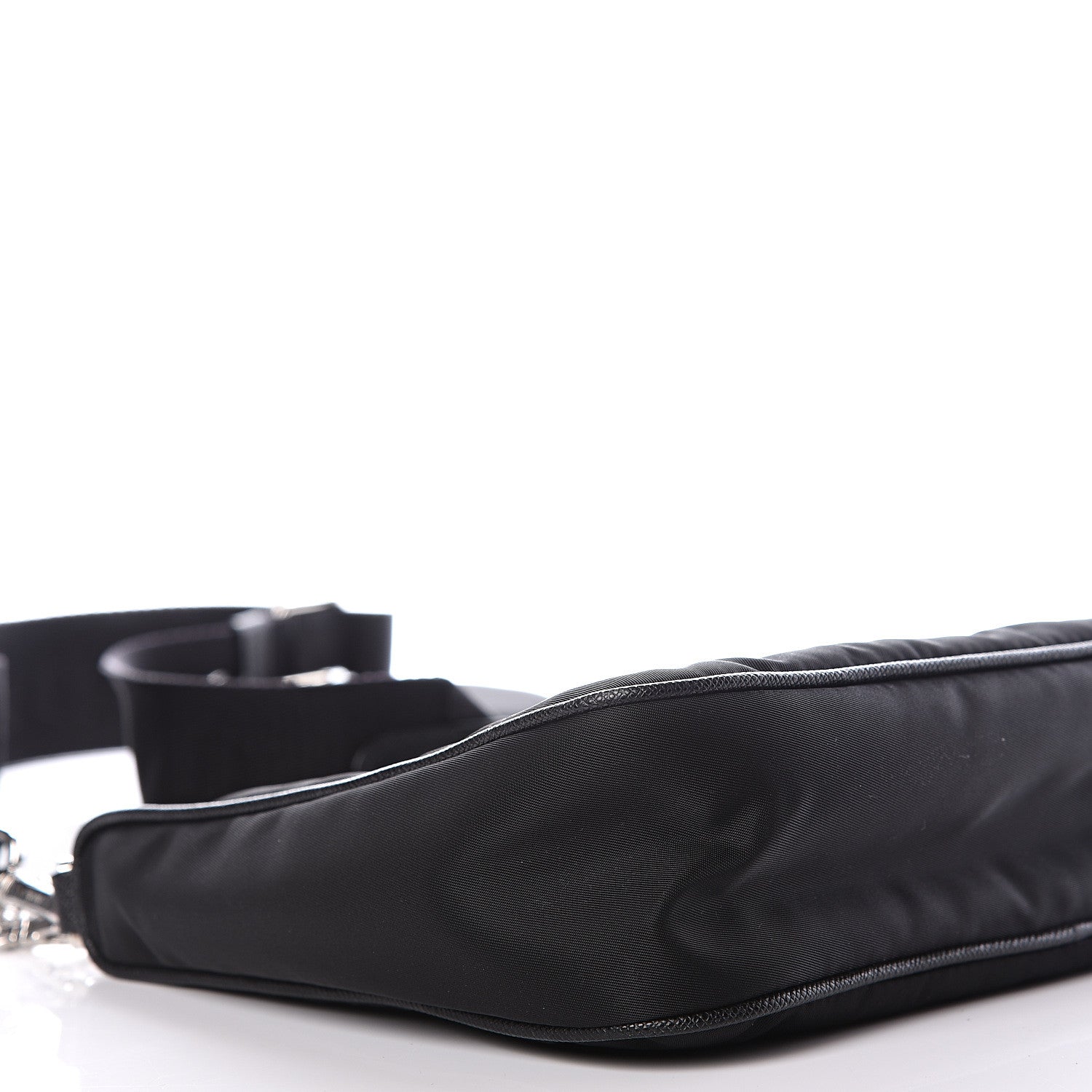 Prada Nylon Re-Edition 2005 Shoulder Bag Black 7 of 13