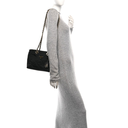 Prada Re-Nylon Saffiano Stitched Re-Edition 1995 Shoulder Bag Black 2 of 10