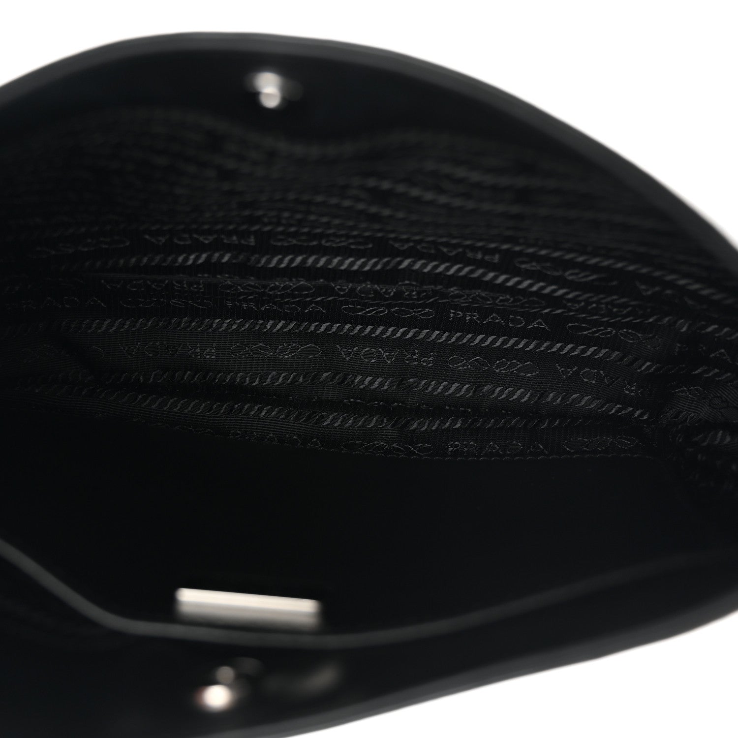 Prada Spazzolato Cleo Shoulder Bag Black 5 of 10
