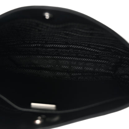 Prada Spazzolato Cleo Shoulder Bag Black 5 of 10