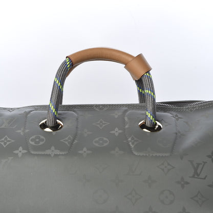 Louis Vuitton Monogram Titanium Keepall Bandouliere 50 11 of 11