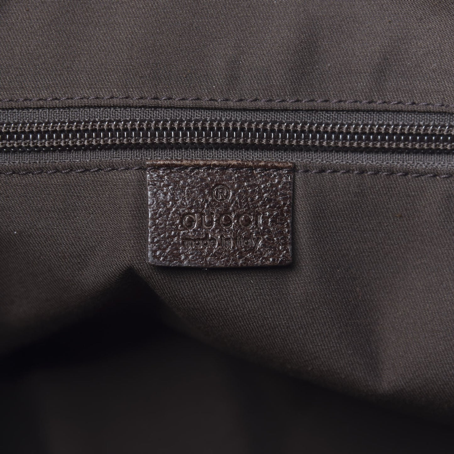 Monogram Large Tote Dark Brown