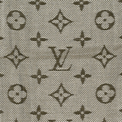 Louis Vuitton Silk Wool Monogram Neo Natte Shawl Kaki 2 of 3