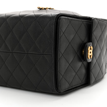 Chanel Caviar Quilted Medium Chanel 25 Handbag Black 11 of 11
