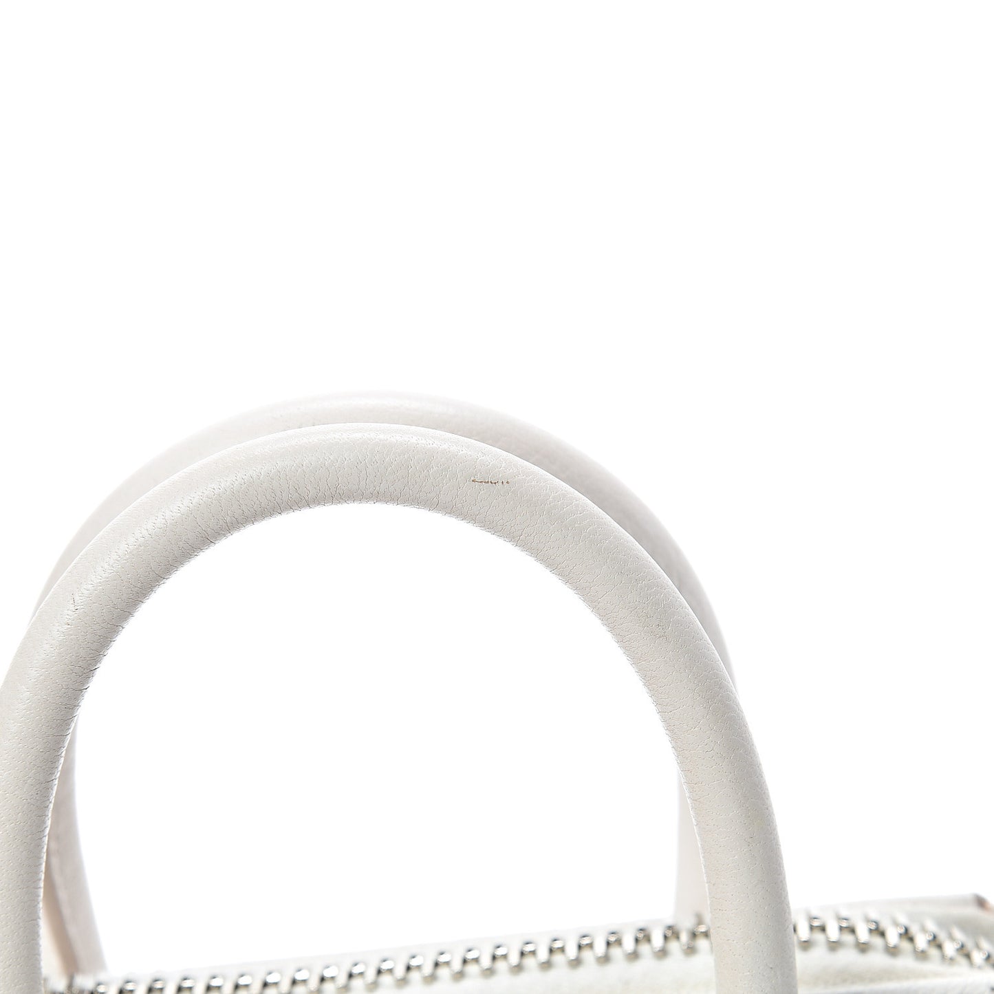 Sugar Goatskin Mini Antigona White