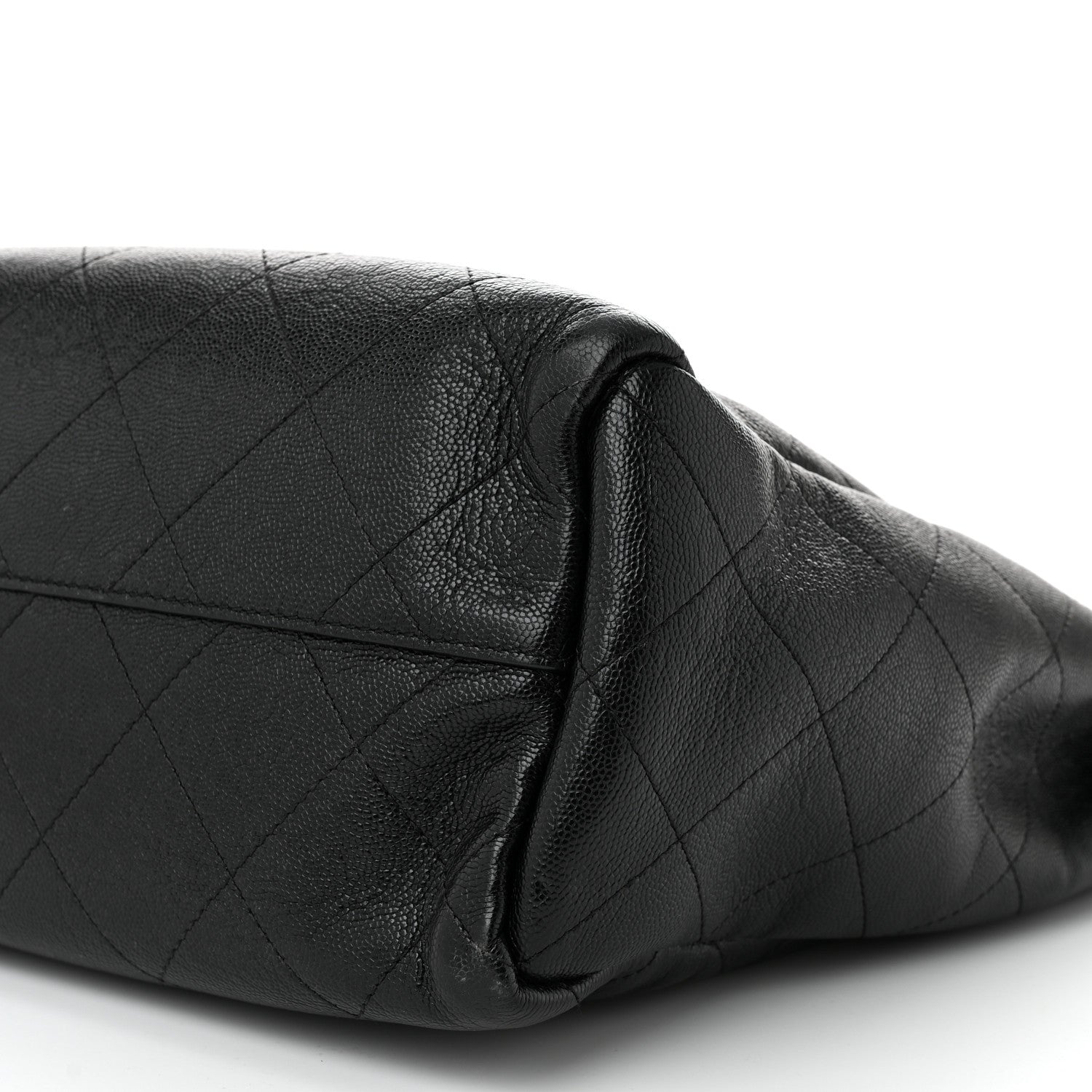 Chanel Caviar Stitched Medium Lady Coco Shopping Tote Black 10 of 12