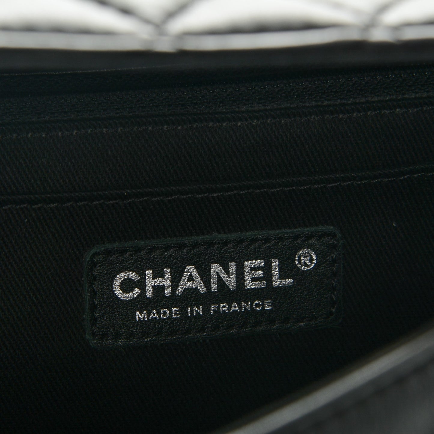 Calfskin Quilted In The Business Flap Bag Black