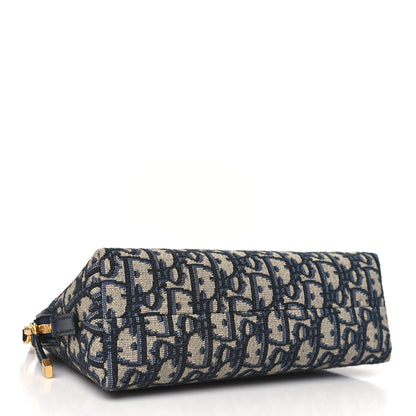 Christian Dior Oblique Montaigne 30 Pouch Blue 4 of 10