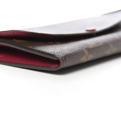 Louis Vuitton Monogram Emilie Wallet Fuchsia 5 of 15