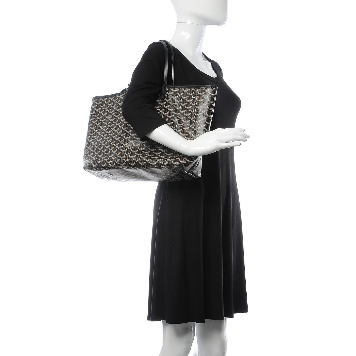 Goyardine Saint Louis PM Black