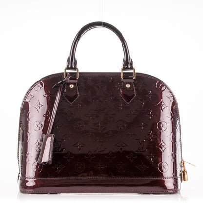 Louis Vuitton Vernis Alma PM Amarante 1 of 7