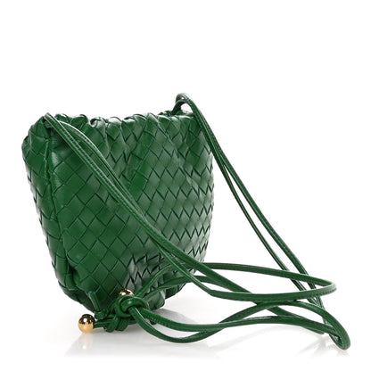 Bottega Veneta Nappa Intrecciato Mini Bulb Racing Green 3 of 10