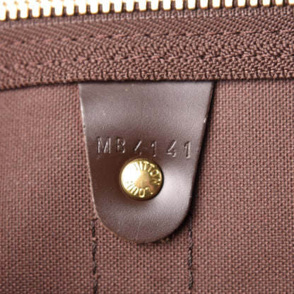Louis Vuitton Damier Ebene Keepall Bandouliere 55 7 of 26