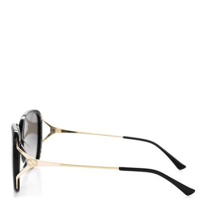 Gucci Acetate Metal Oversized Sunglasses GG0649SK Black 3 of 10