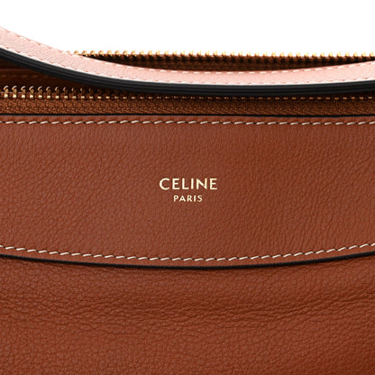 Celine Supple Calfskin Medium Romy Shoulder Bag Tan 6 of 13