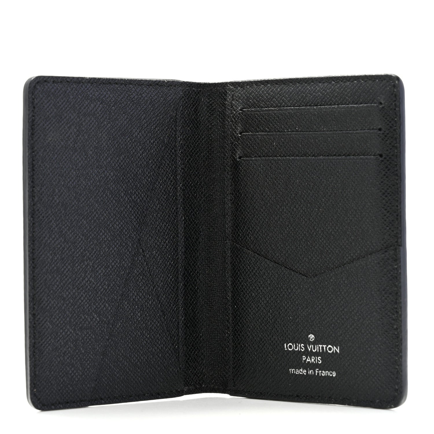 Louis Vuitton Taiga Pocket Organizer NM Black 5 of 8