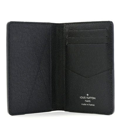 Louis Vuitton Taiga Pocket Organizer NM Black 5 of 8