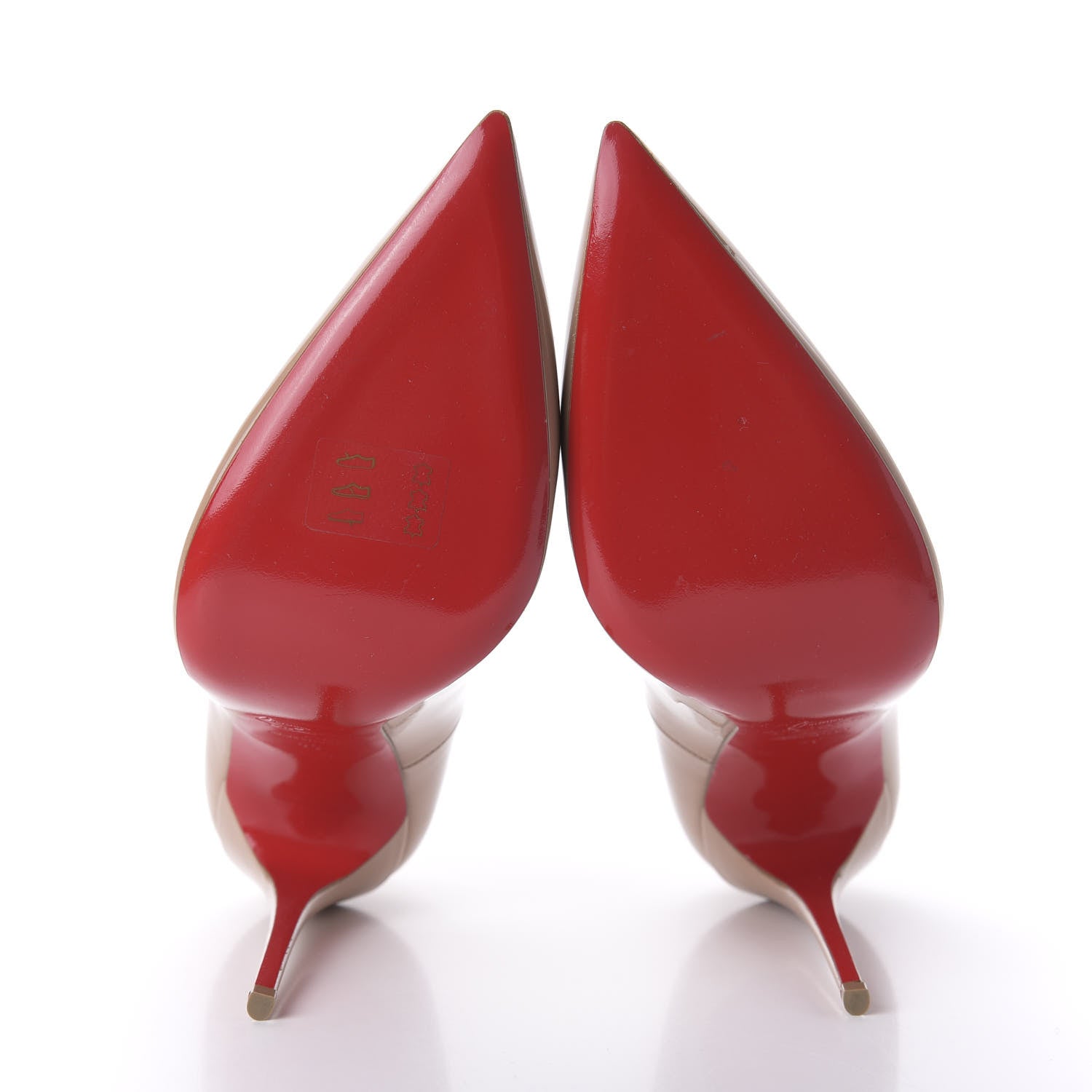 Christian Louboutin Patent So Kate 120 Pumps 40 Nude 5 of 9
