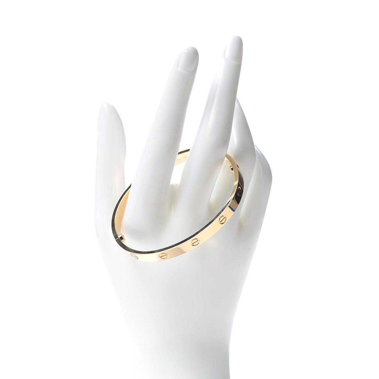 18K Yellow Gold LOVE Bracelet 19