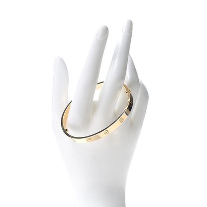 Cartier 18K Yellow Gold LOVE Bracelet 19 2 of 8