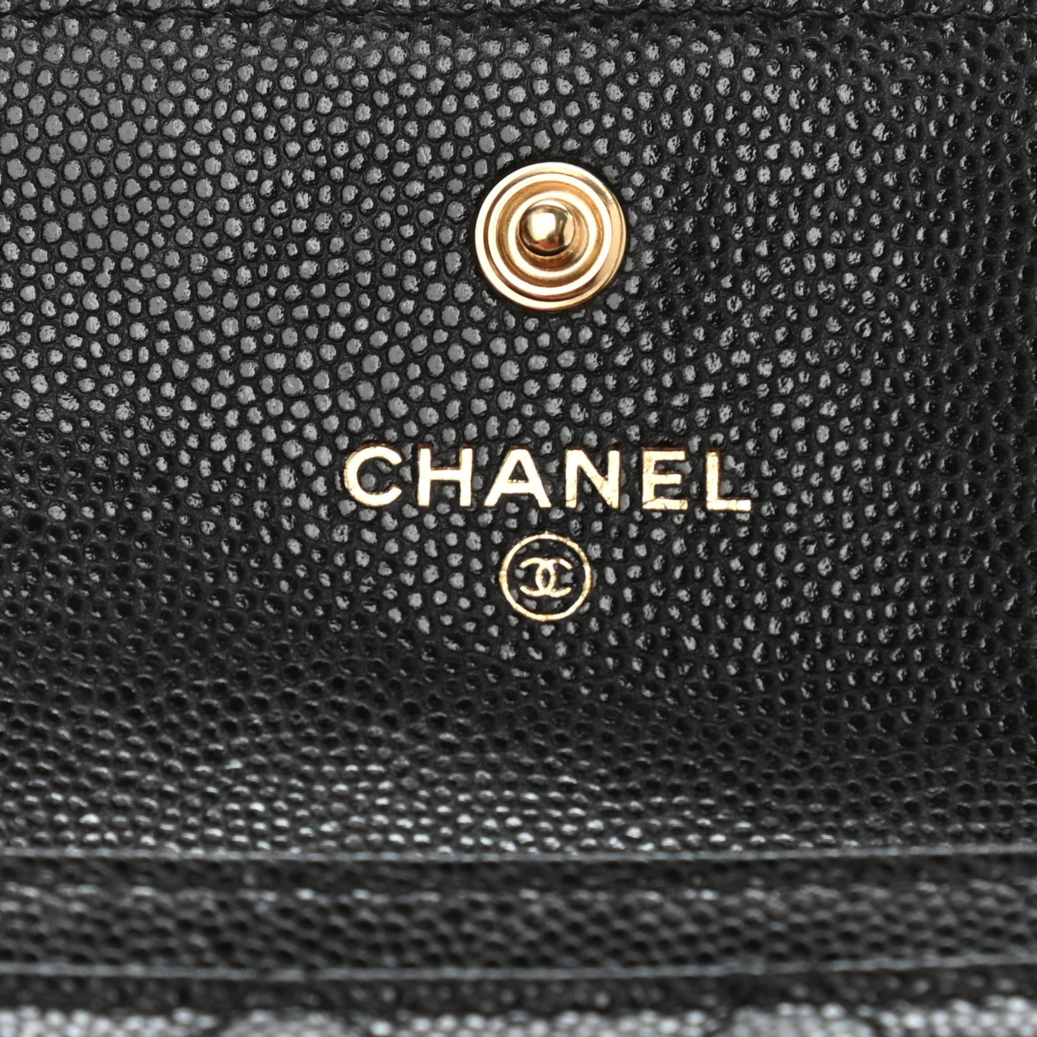 Chanel Caviar Quilted Boy Flap Card Holder Black 6 of 9