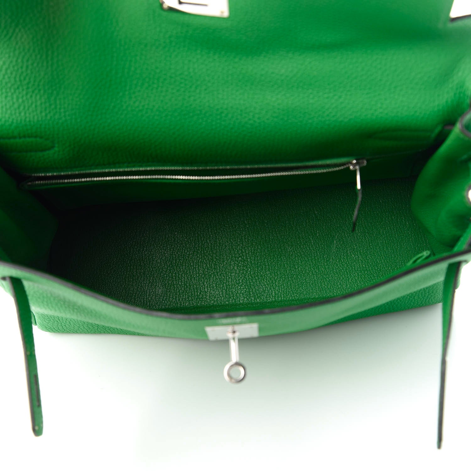 Hermes Togo Kelly Retourne 32 Bambou 5 of 11