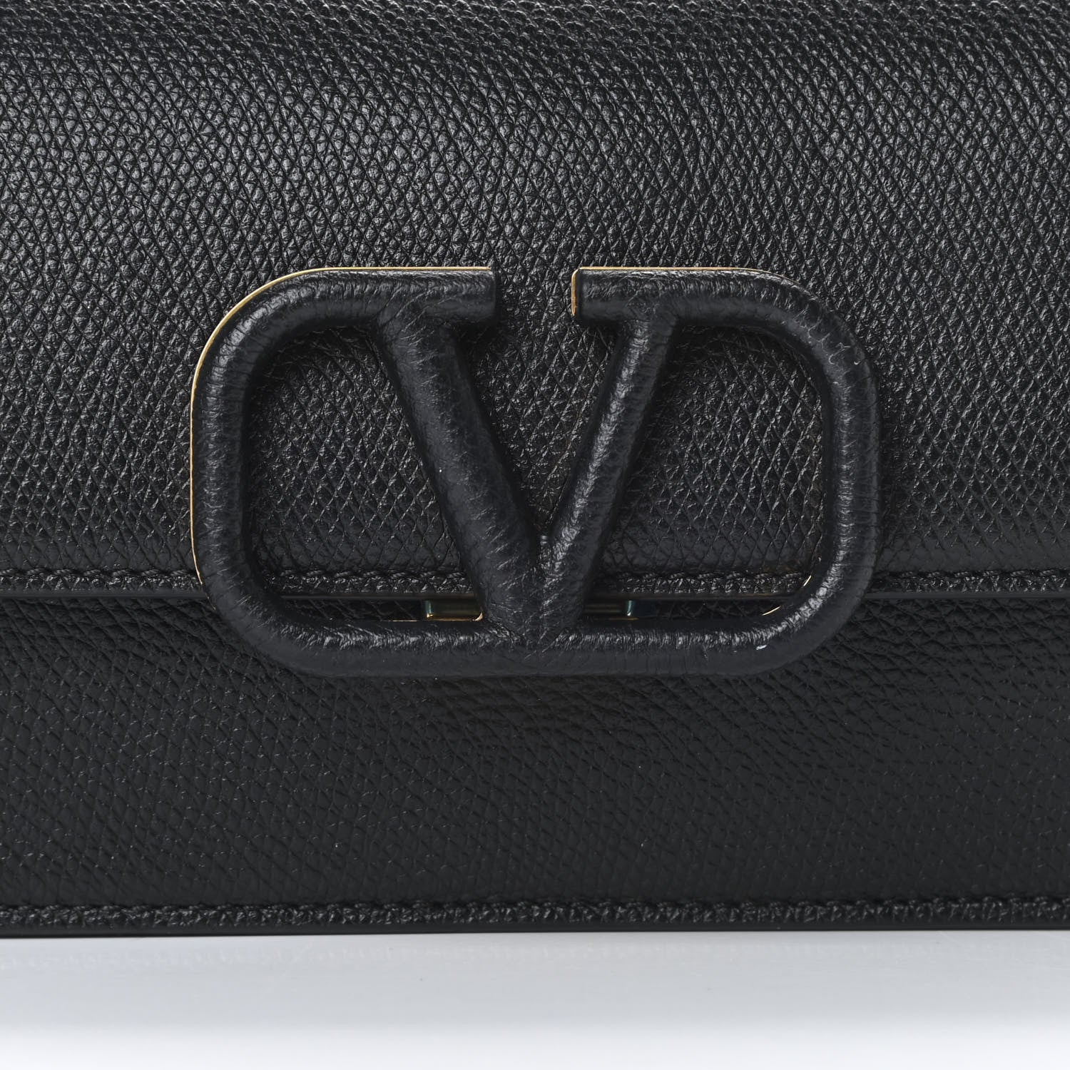 Valentino Garavani Grained Calfskin VSling Belt Bag Black 7 of 13