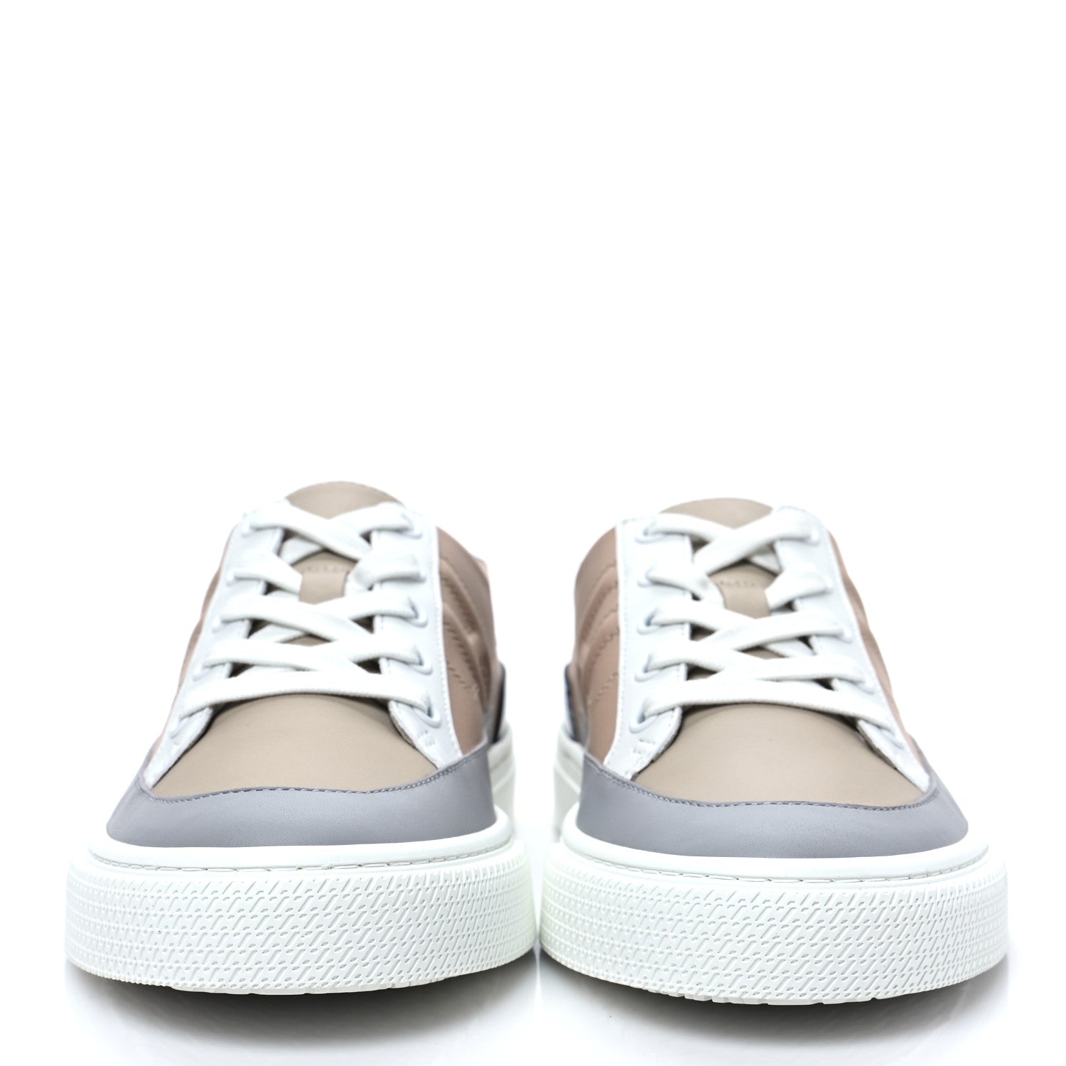 Hermes Calfskin Deep Sneakers 39 Beige Nude 2 of 9
