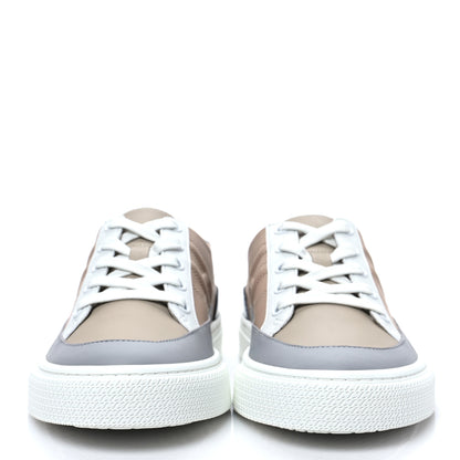 Hermes Calfskin Deep Sneakers 39 Beige Nude 2 of 9
