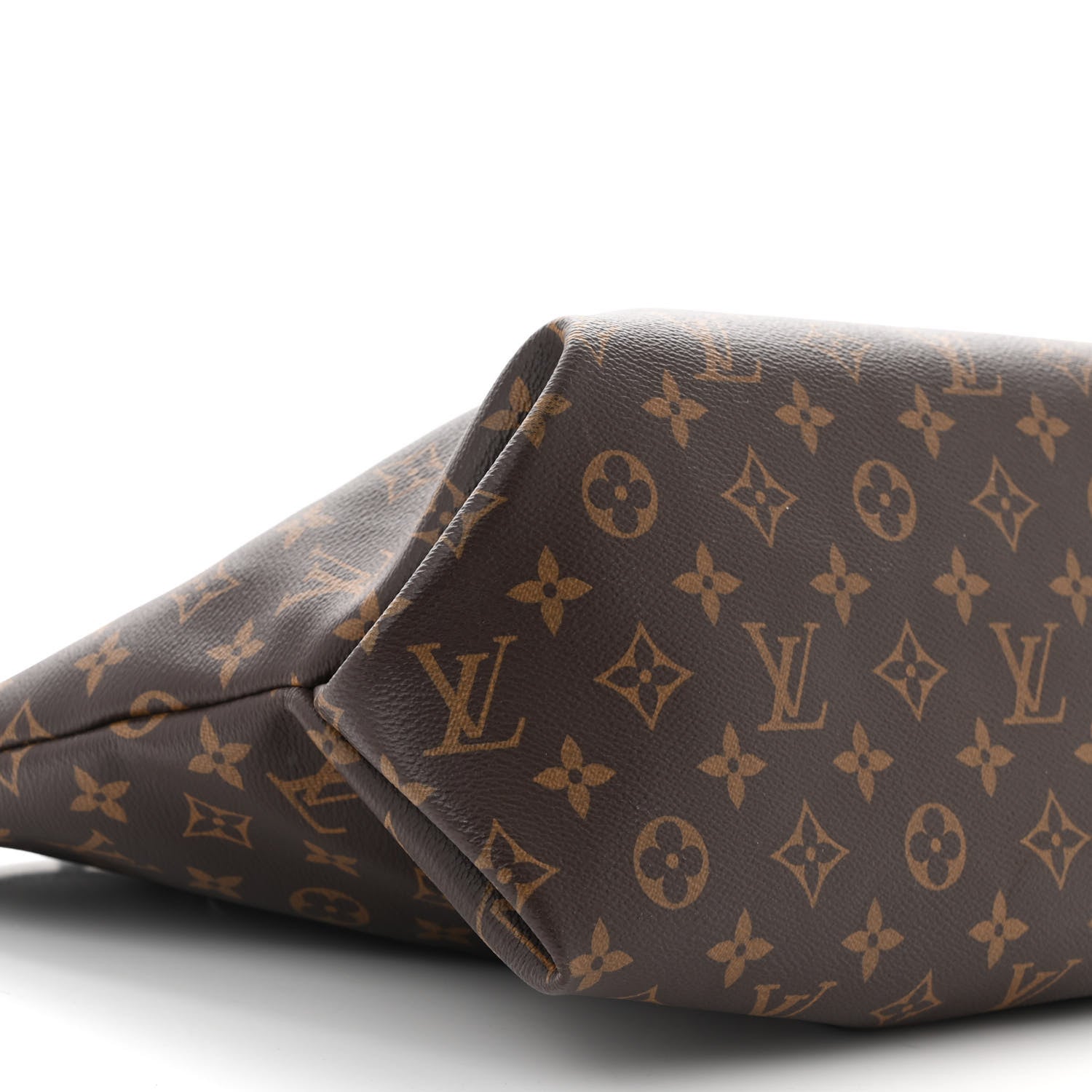 Louis Vuitton Monogram Flower Zipped Tote MM Black 10 of 11