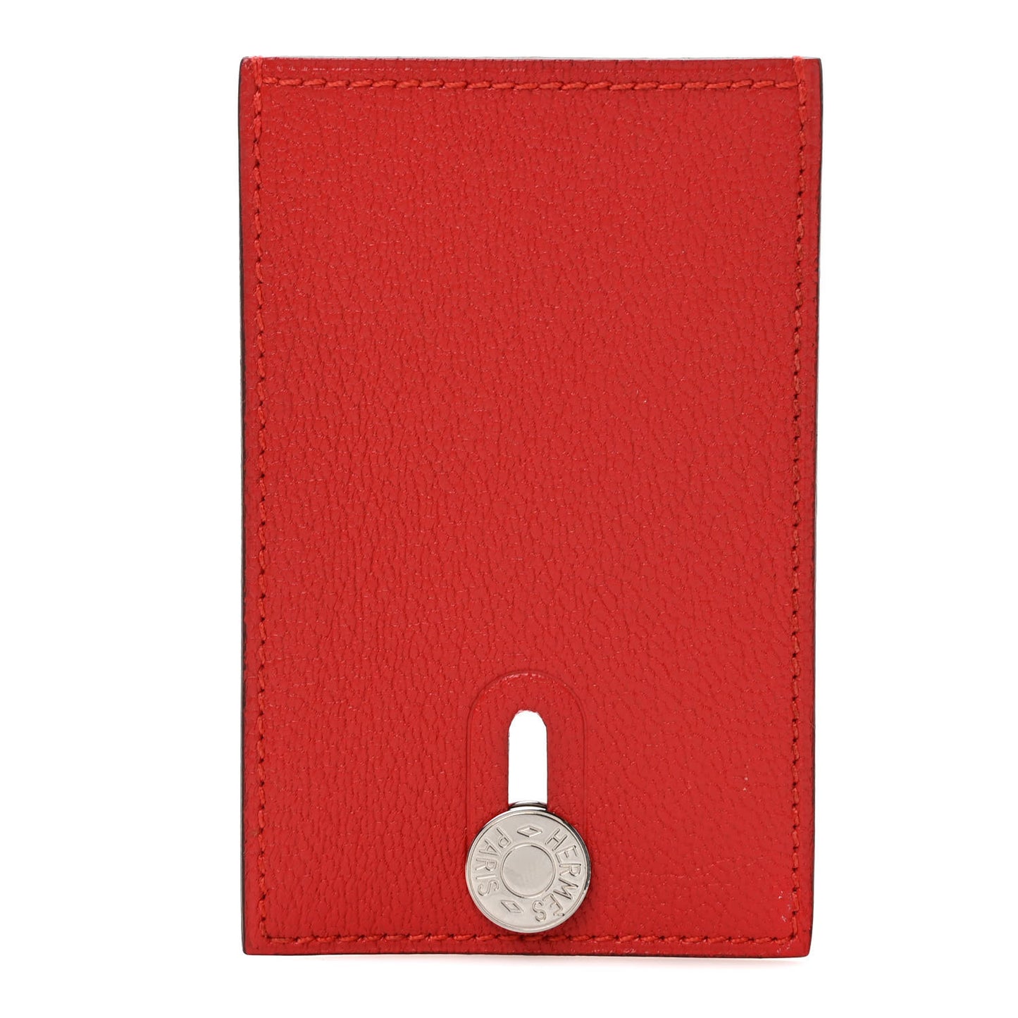 Chevre Mysore Diabolo Card Holder Case Rouge Tomate