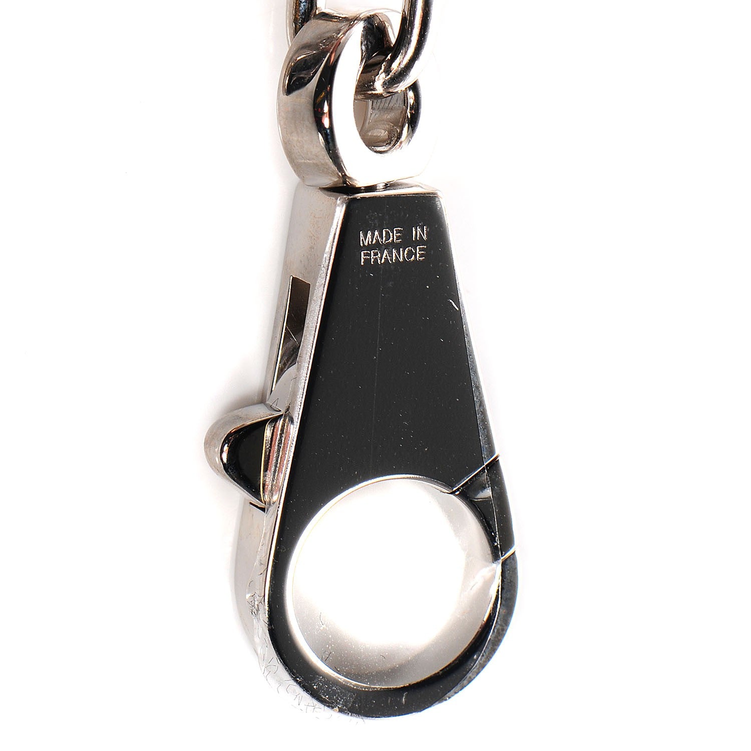 Hermes Palladium Breloque Bag Charm Silver 5 of 5