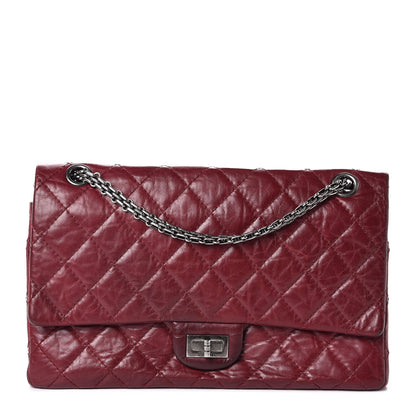 Chanel Aged Calfskin Quilted 2.55 Reissue 226 Flap Red 1 of 10
