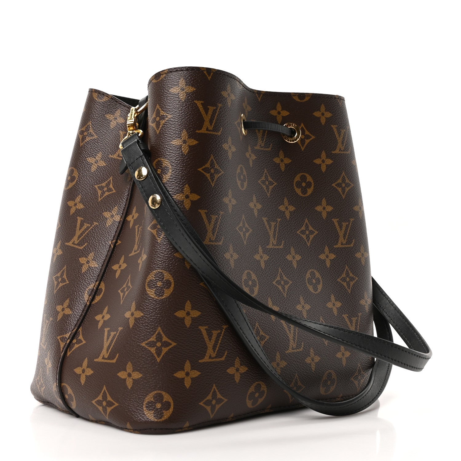 Louis Vuitton Monogram Neonoe MM Black 3 of 9