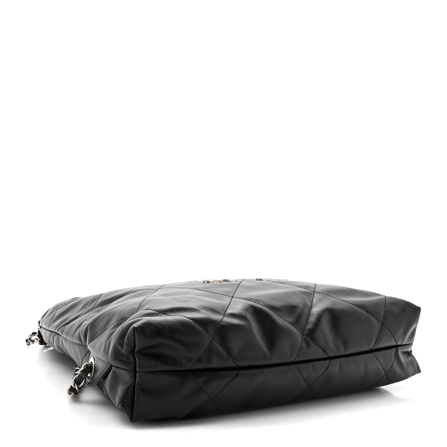 Chanel Shiny Calfskin Quilted Chanel 22 Backpack Black 4 of 10