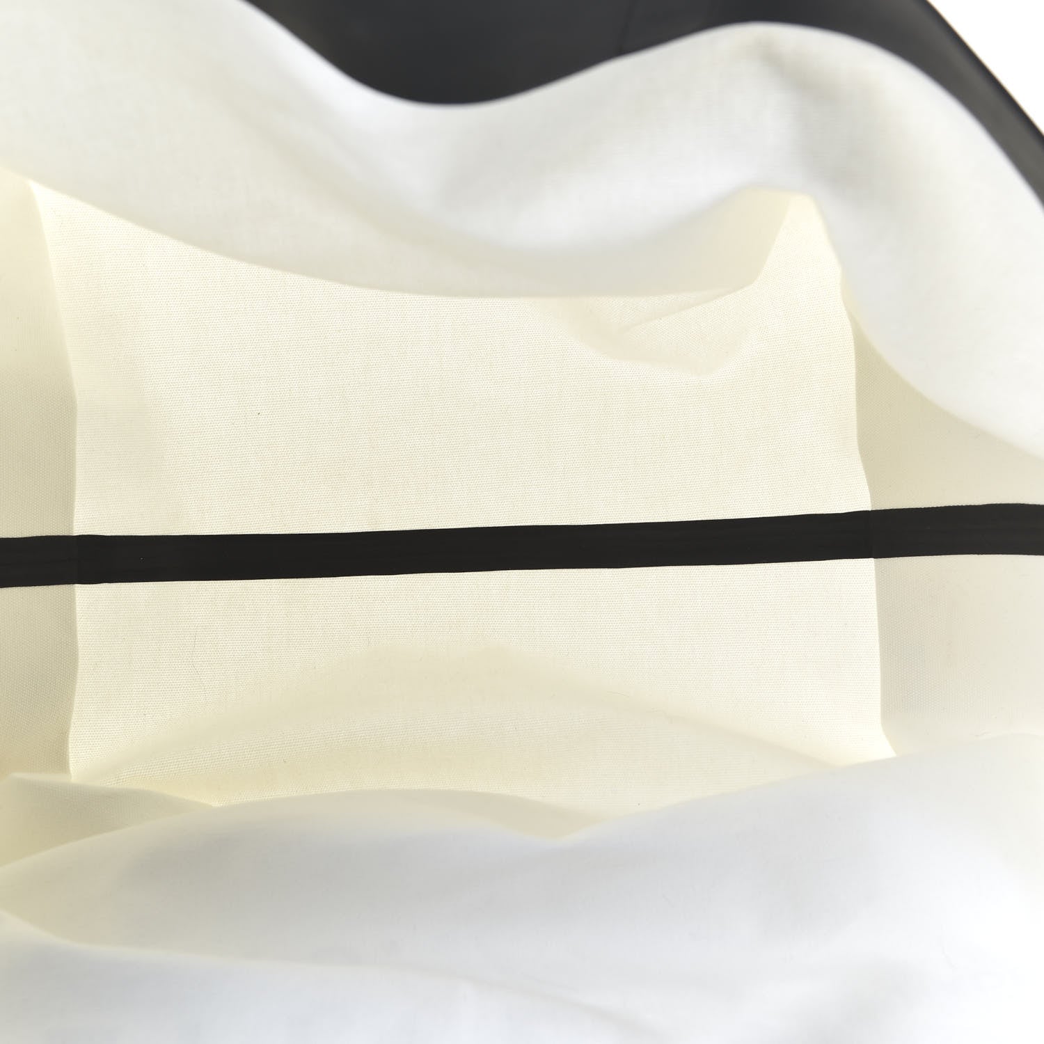 Celine Textile Large Made In Tote White Black 5 of 8