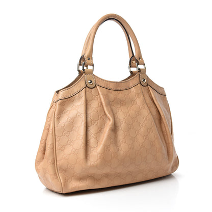 Gucci Guccissima Medium Sukey Tote Beige 3 of 11
