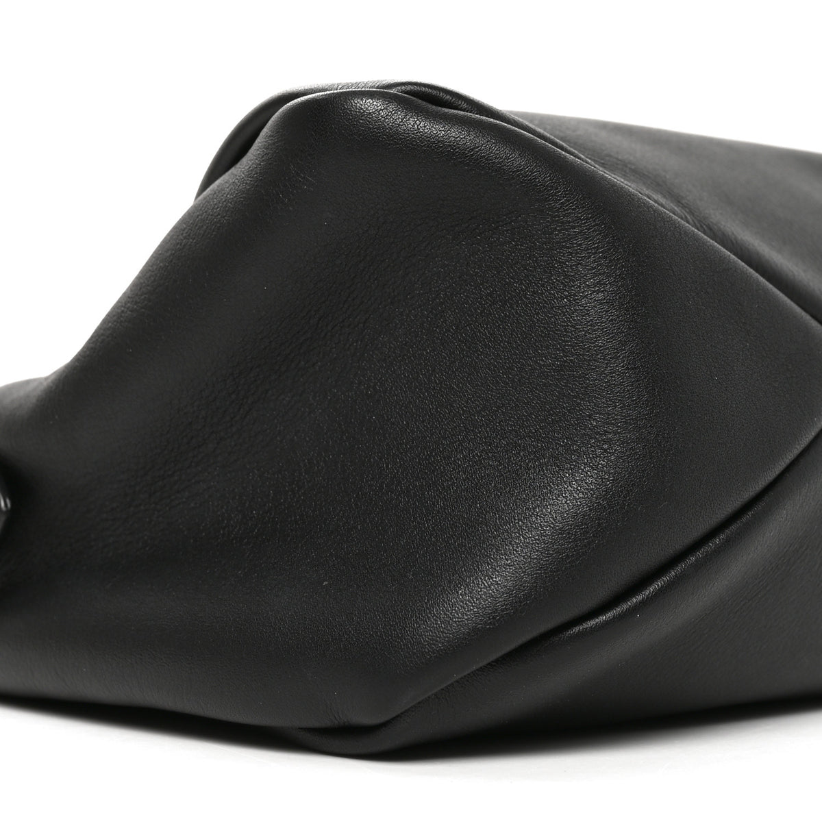 Prada Soft Calfskin Large Aimée Shoulder Bag Black 8 of 9