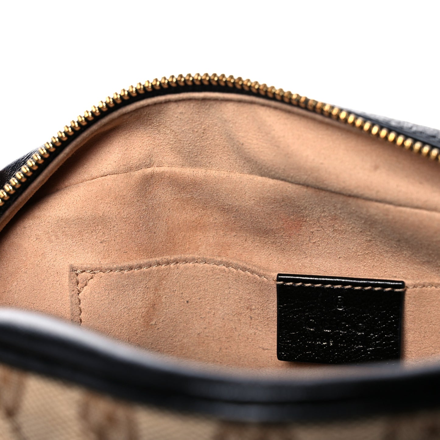 Monogram Matelasse Diagonal Small GG Marmont Chain Shoulder Bag Beige Black