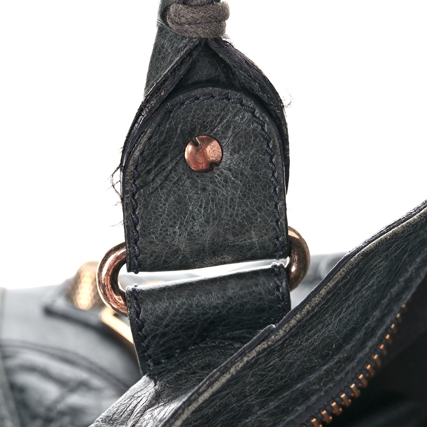 Balenciaga Agneau Giant 21 Rose Gold Hardware City Anthracite 16 of 18
