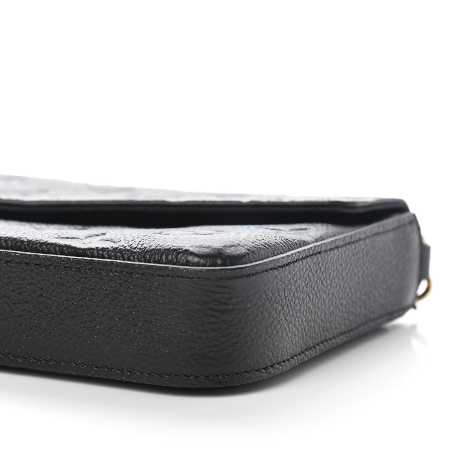 Louis Vuitton Empreinte Pochette Felicie Chain Wallet Black 9 of 9
