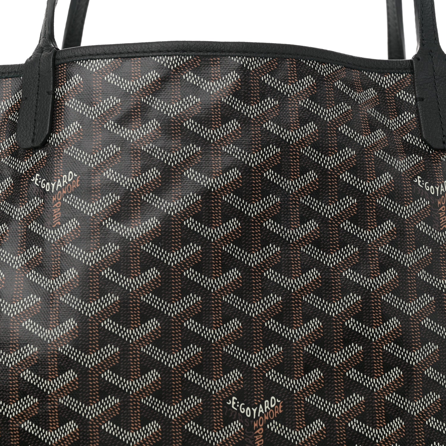 Goyard Goyardine Saint Louis GM Black 9 of 12