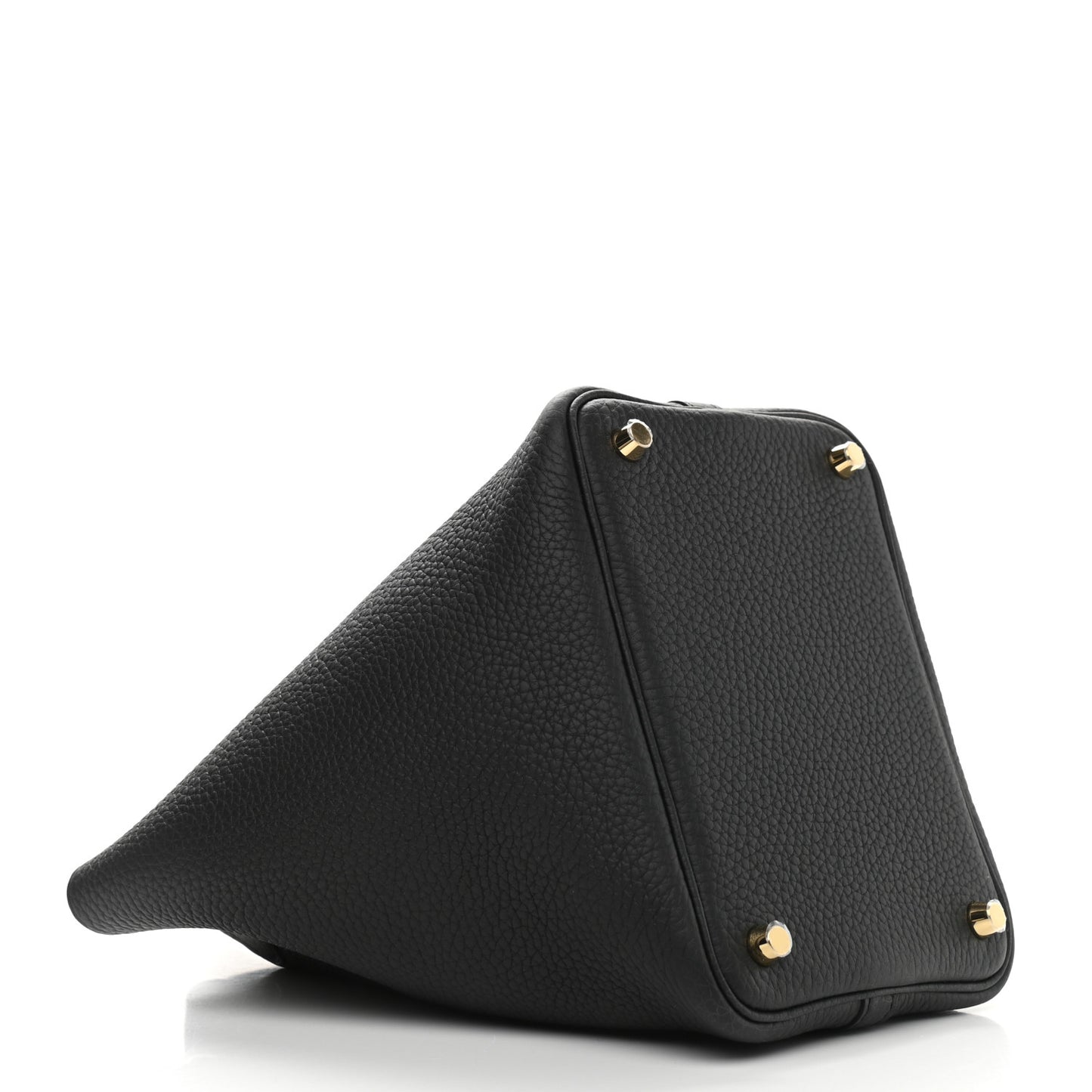 Taurillon Clemence Picotin Lock 18 PM Black