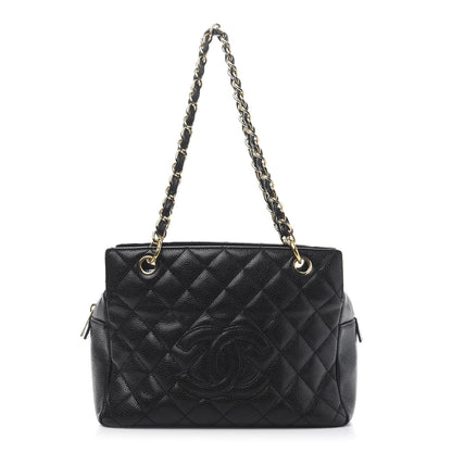 Chanel Caviar Quilted Petit Timeless Tote PTT Black 1 of 11