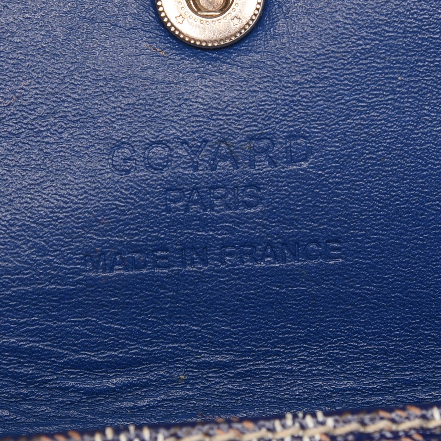 Goyardine Saint Louis PM Tote Bag Blue