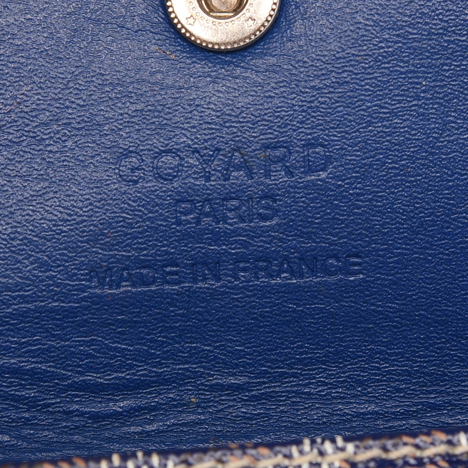 Goyard Goyardine Saint Louis PM Tote Bag Blue 6 of 18