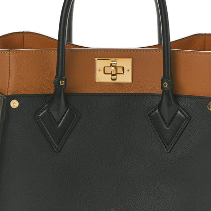 Louis Vuitton Calfskin Monogram On My Side Black 8 of 10